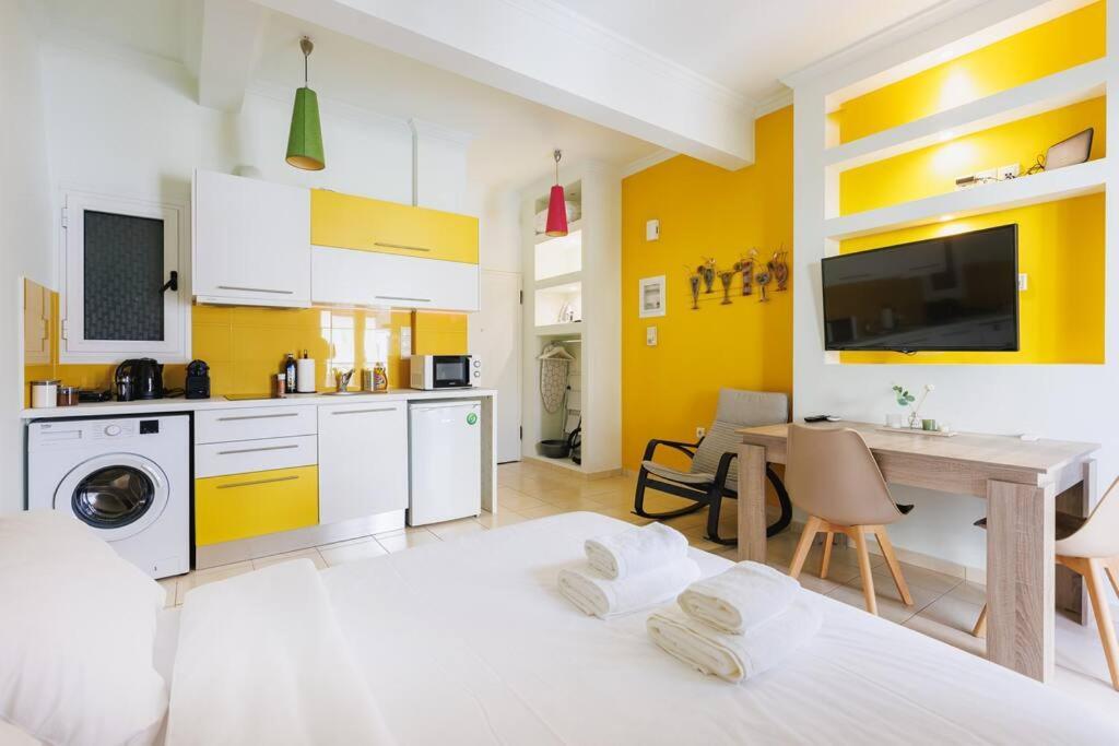 Relaxing Studio In Athens City Center ภายนอก รูปภาพ