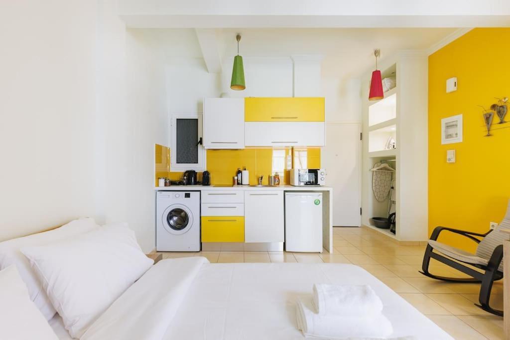 Relaxing Studio In Athens City Center ภายนอก รูปภาพ