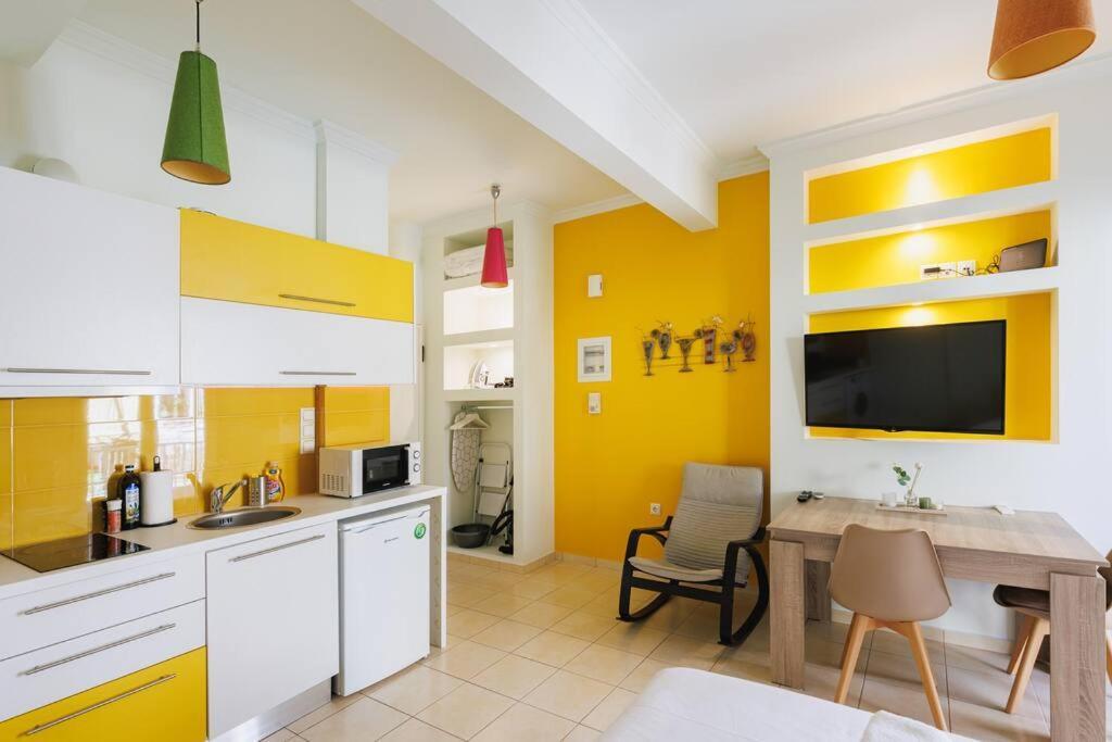 Relaxing Studio In Athens City Center ภายนอก รูปภาพ