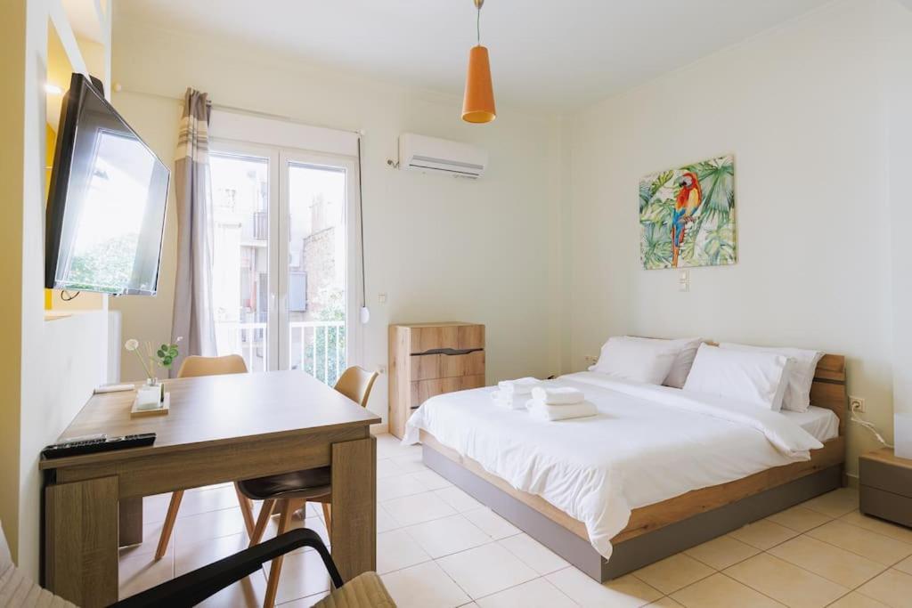Relaxing Studio In Athens City Center ภายนอก รูปภาพ